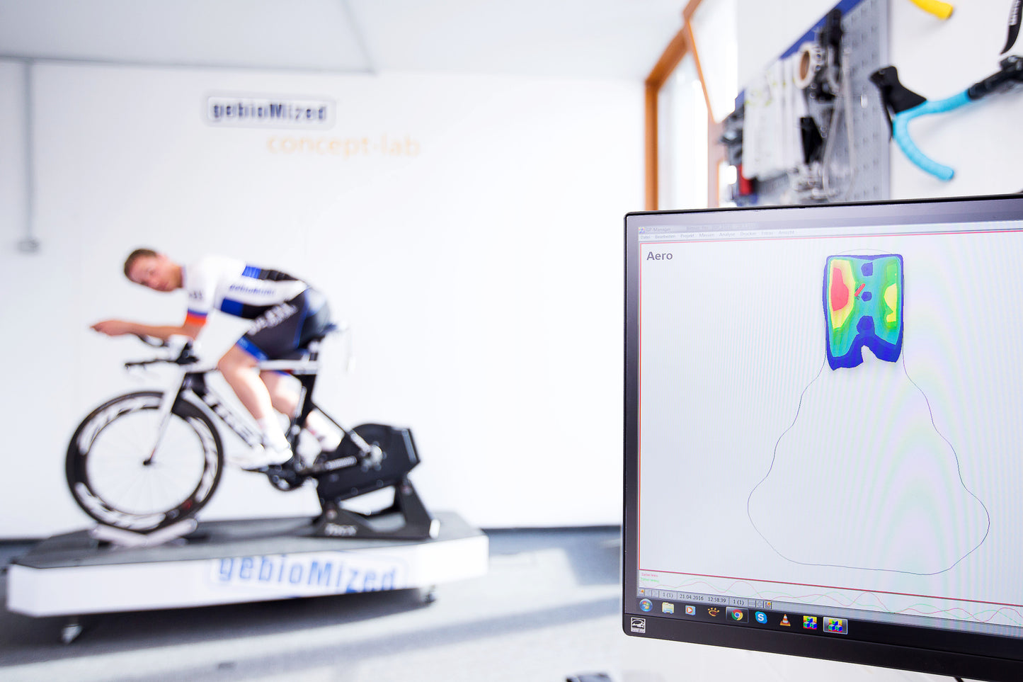 gebioMized Saddle Pressure Mapping Technology